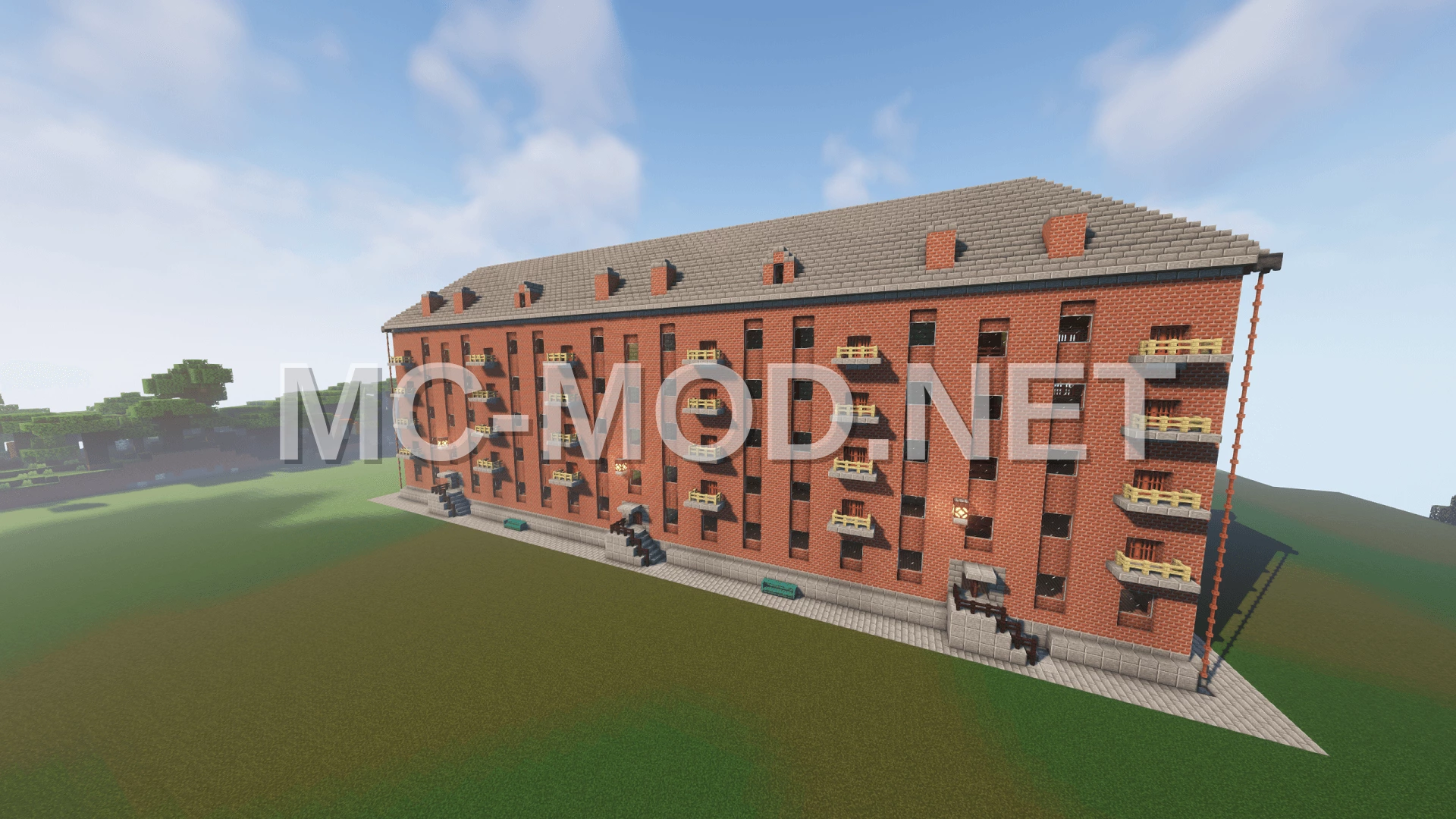Communist Apartment Block