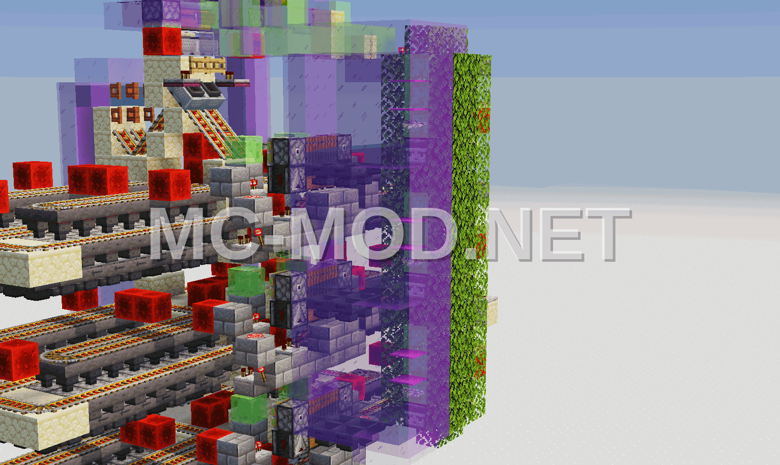 Compact 192 Furnace Array Redstone