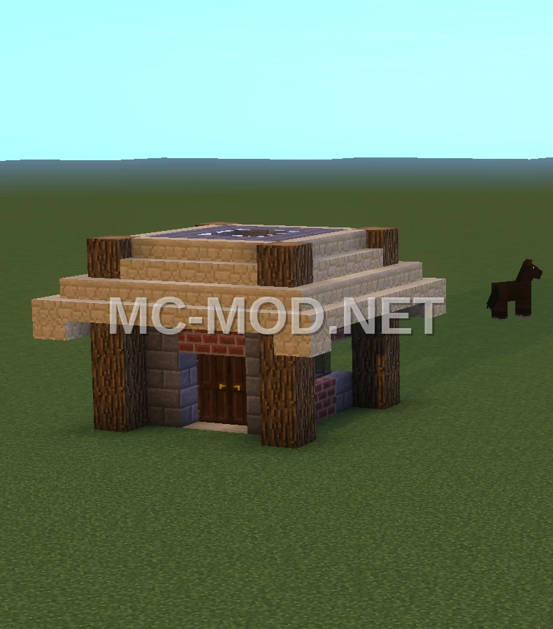 Compact 2×2 Player House