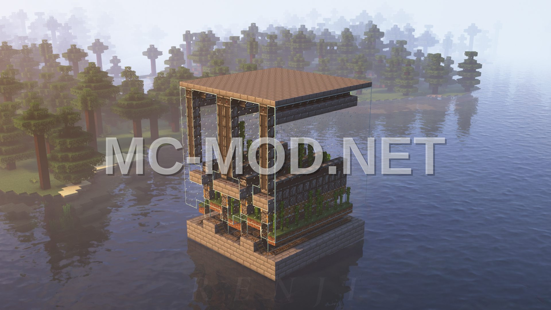 Compact Automatic Bamboo Farm
