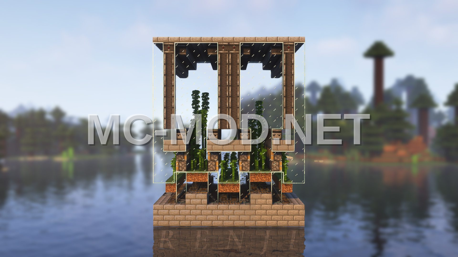 Compact Automatic Bamboo Farm