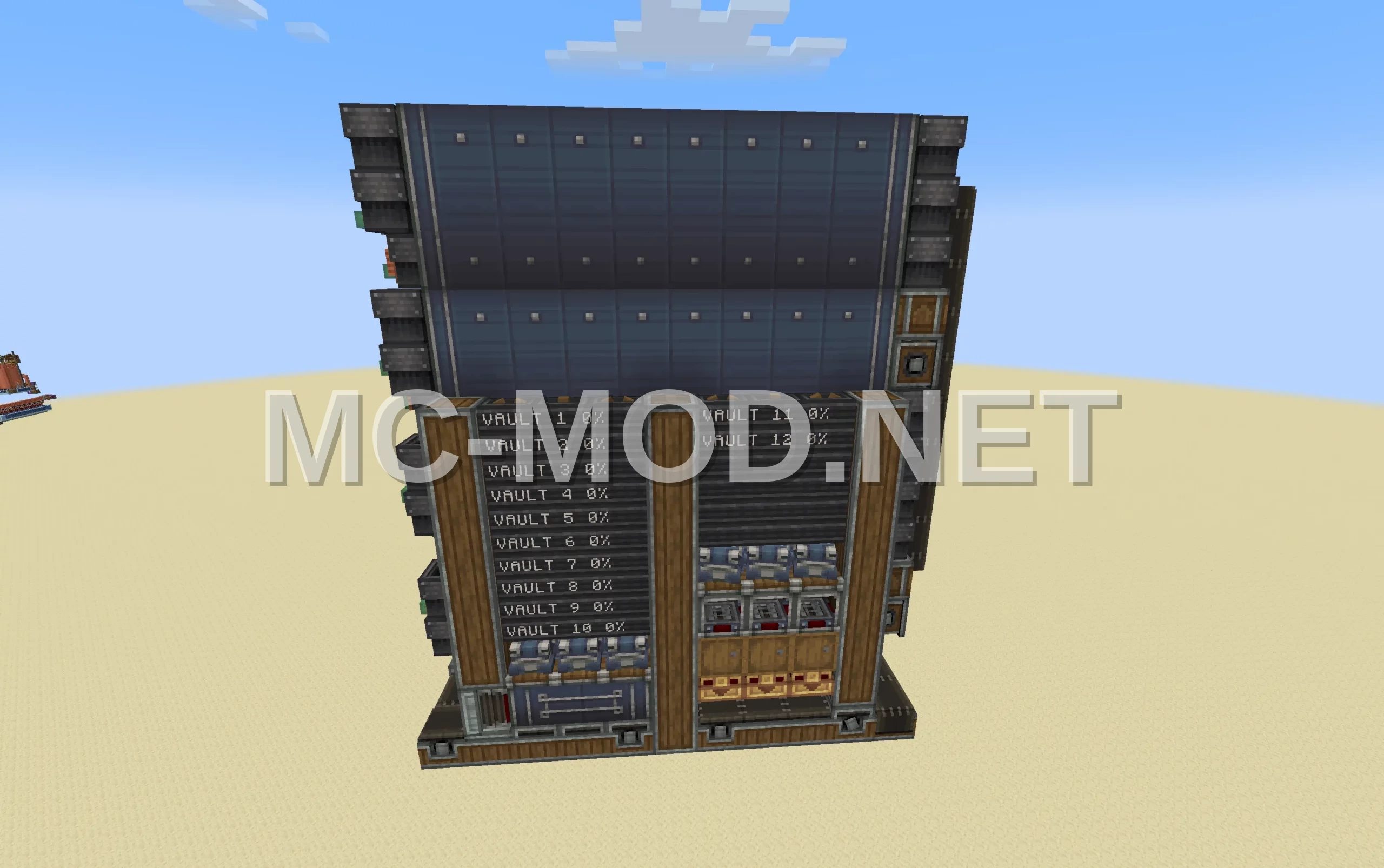 Compact Expandable Item Vault Storage System