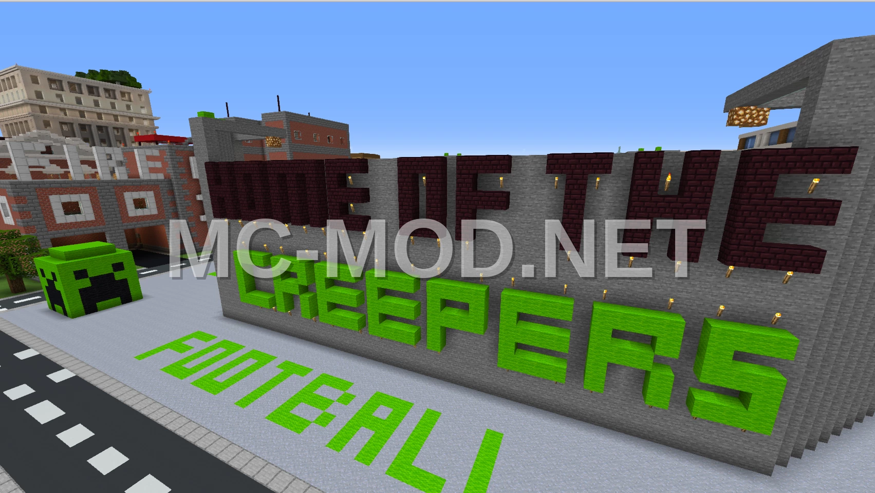 Compact Football Stadium