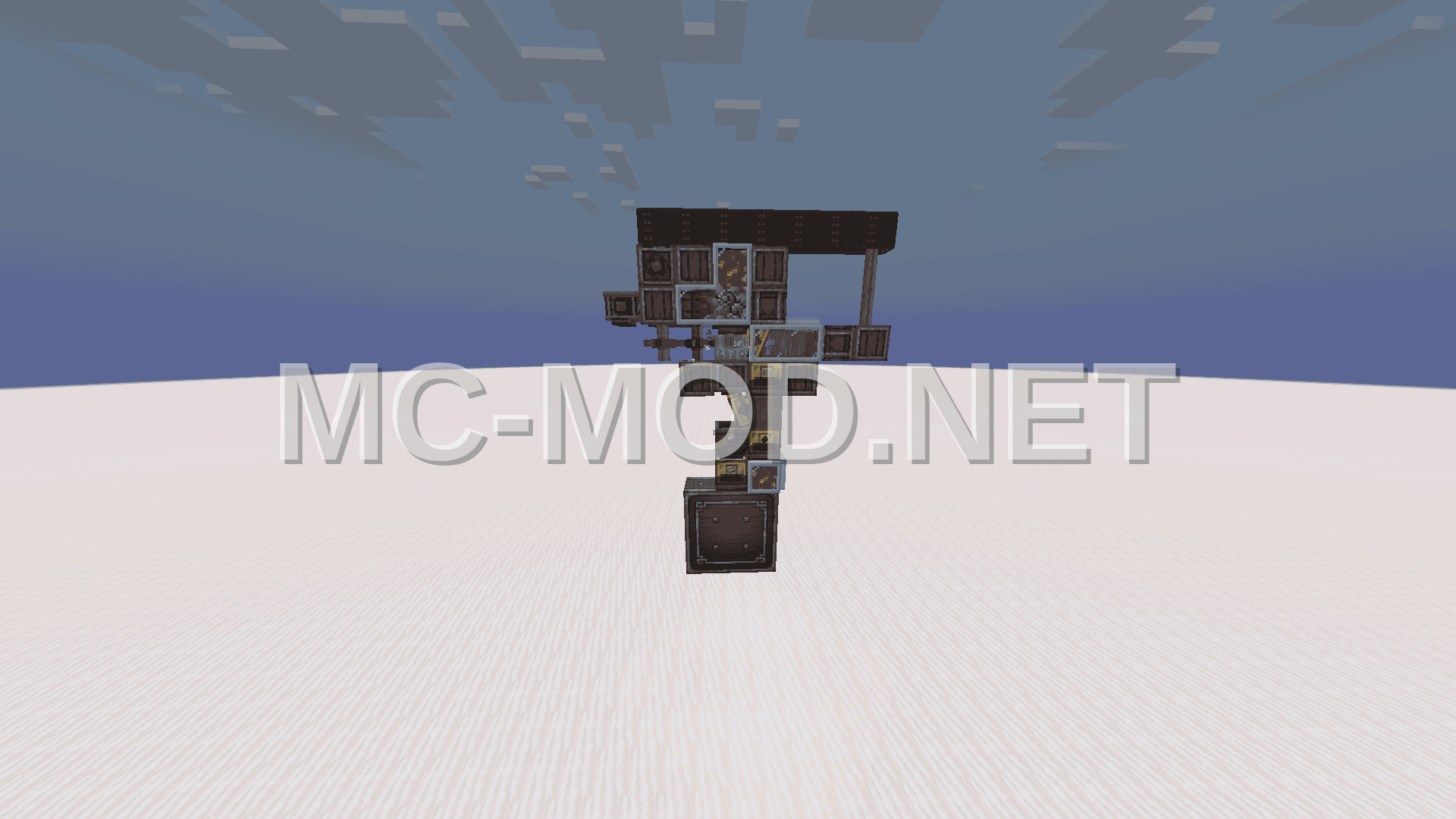 Compact Create Mod Iron Farm