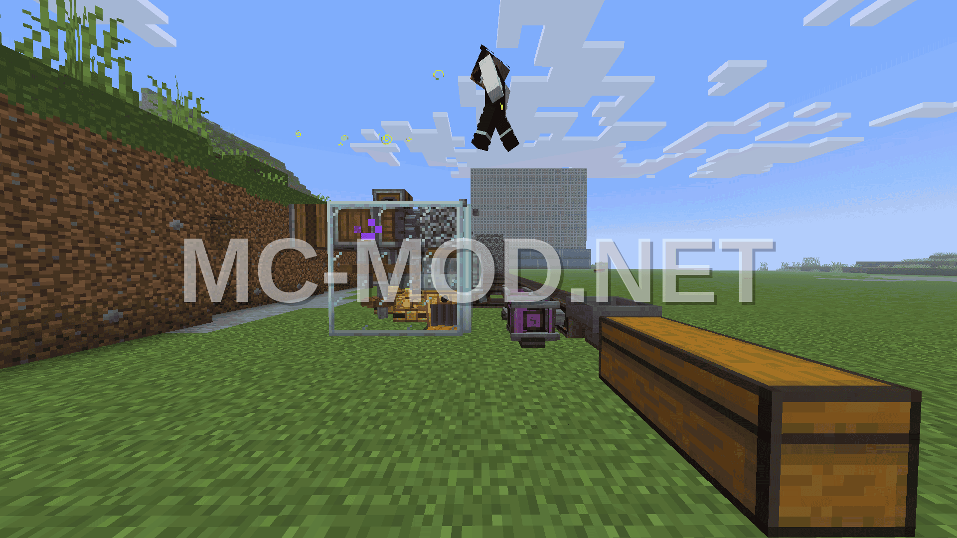 Compact Iron Farm For Create Mod