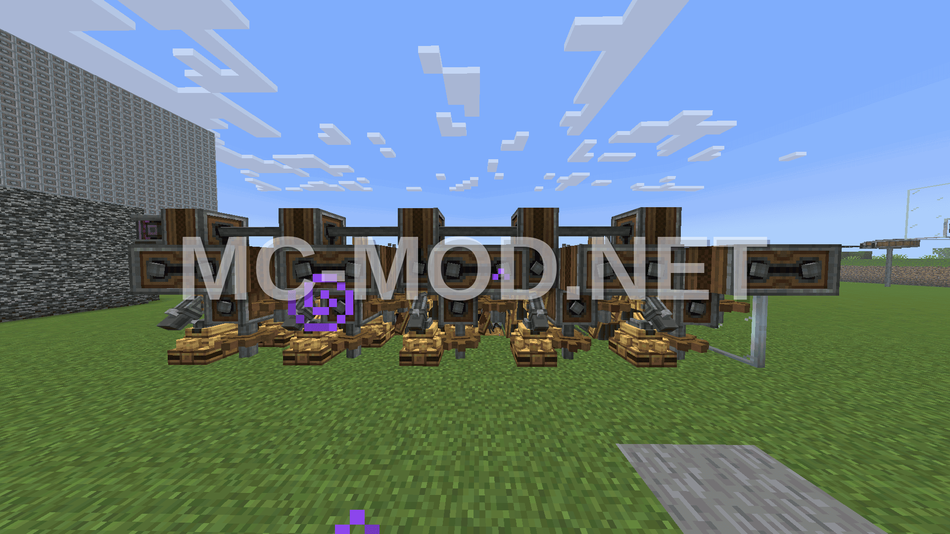 Compact Iron Farm For Create Mod