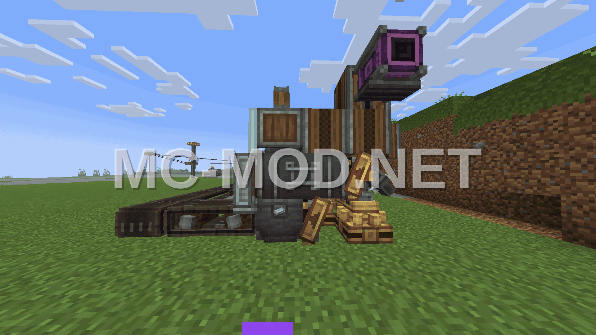 Compact Iron Farm For Create Mod