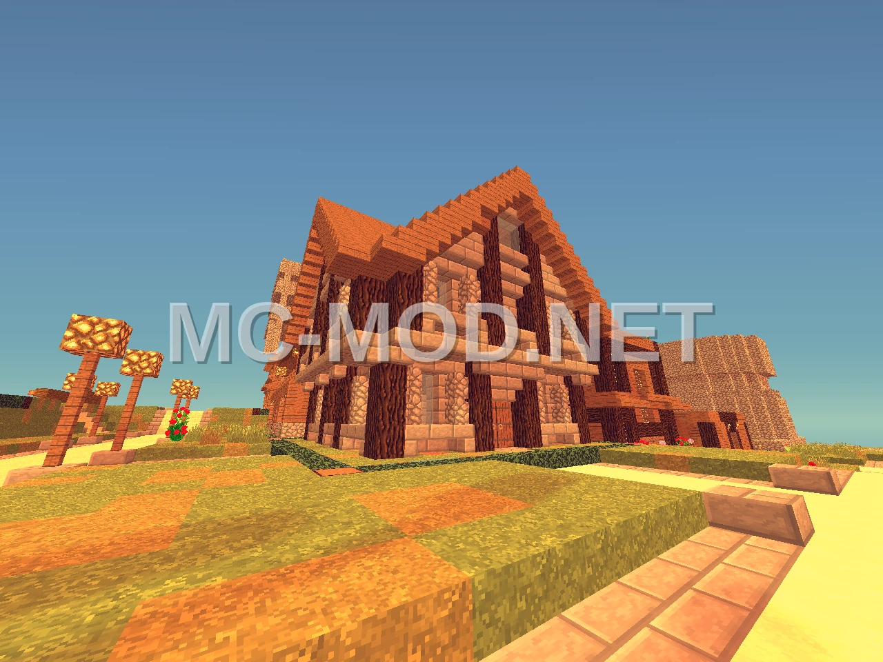 Compact Medieval House for Servers