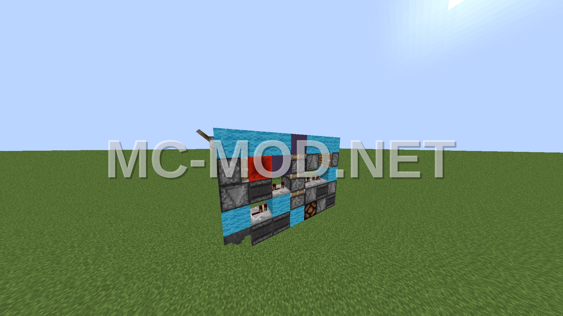 Compact Redstone Underground Door
