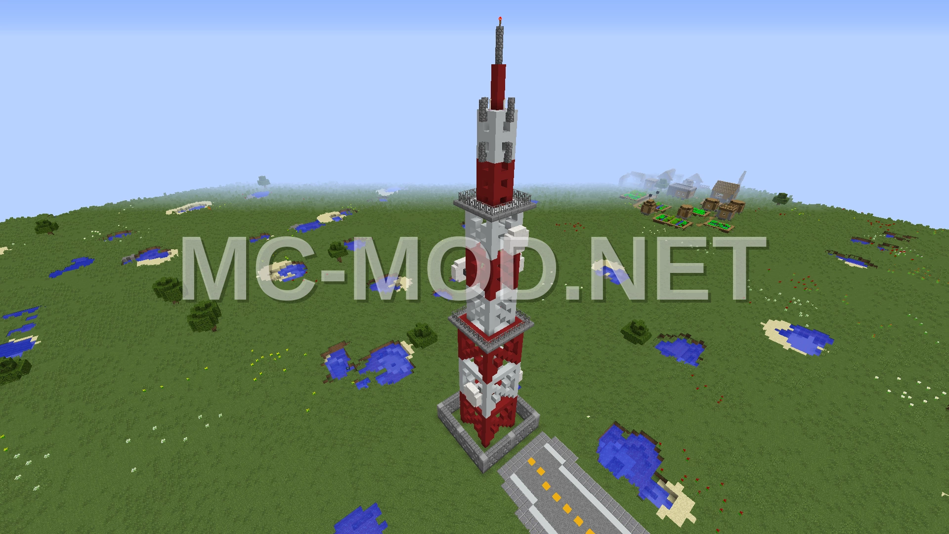 Compact Television Tower