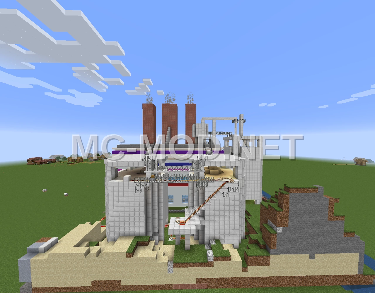 Concrete Factory Structure