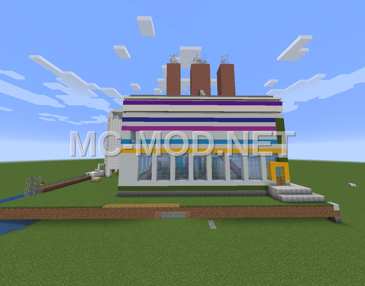 Concrete Factory Structure