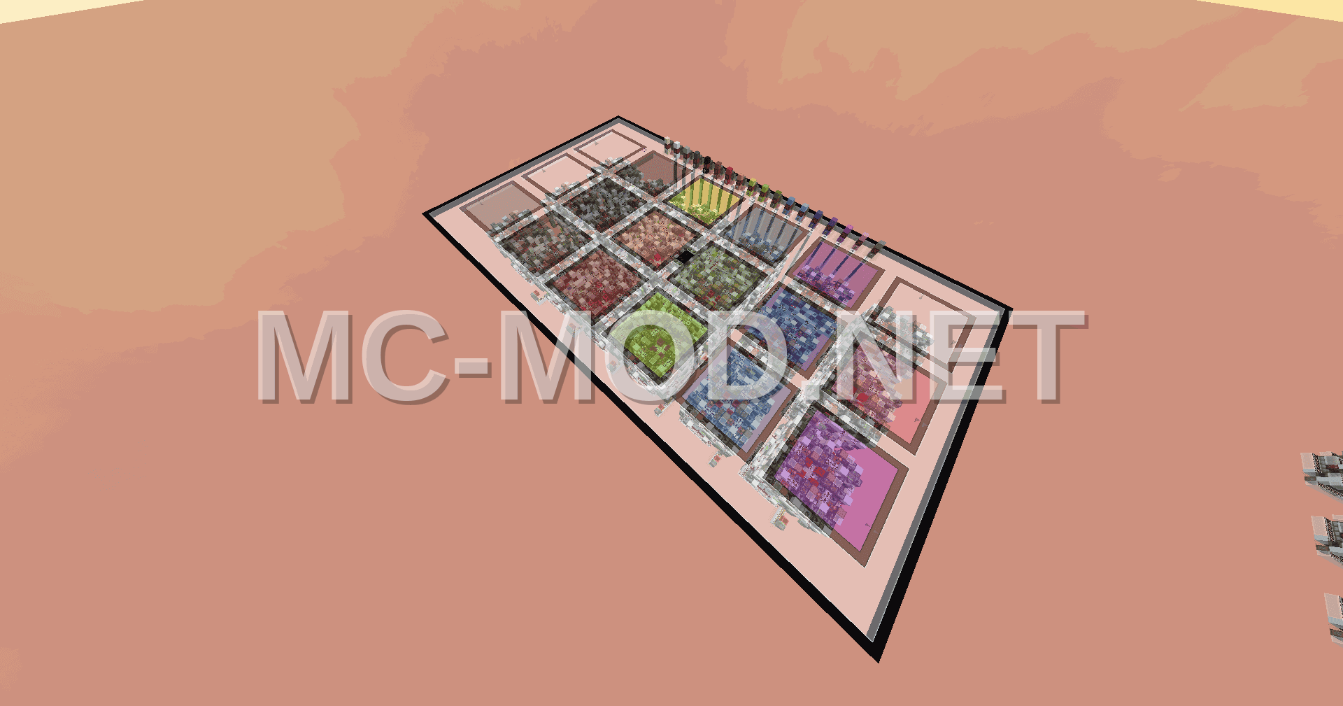 Concrete Factory With All Colors