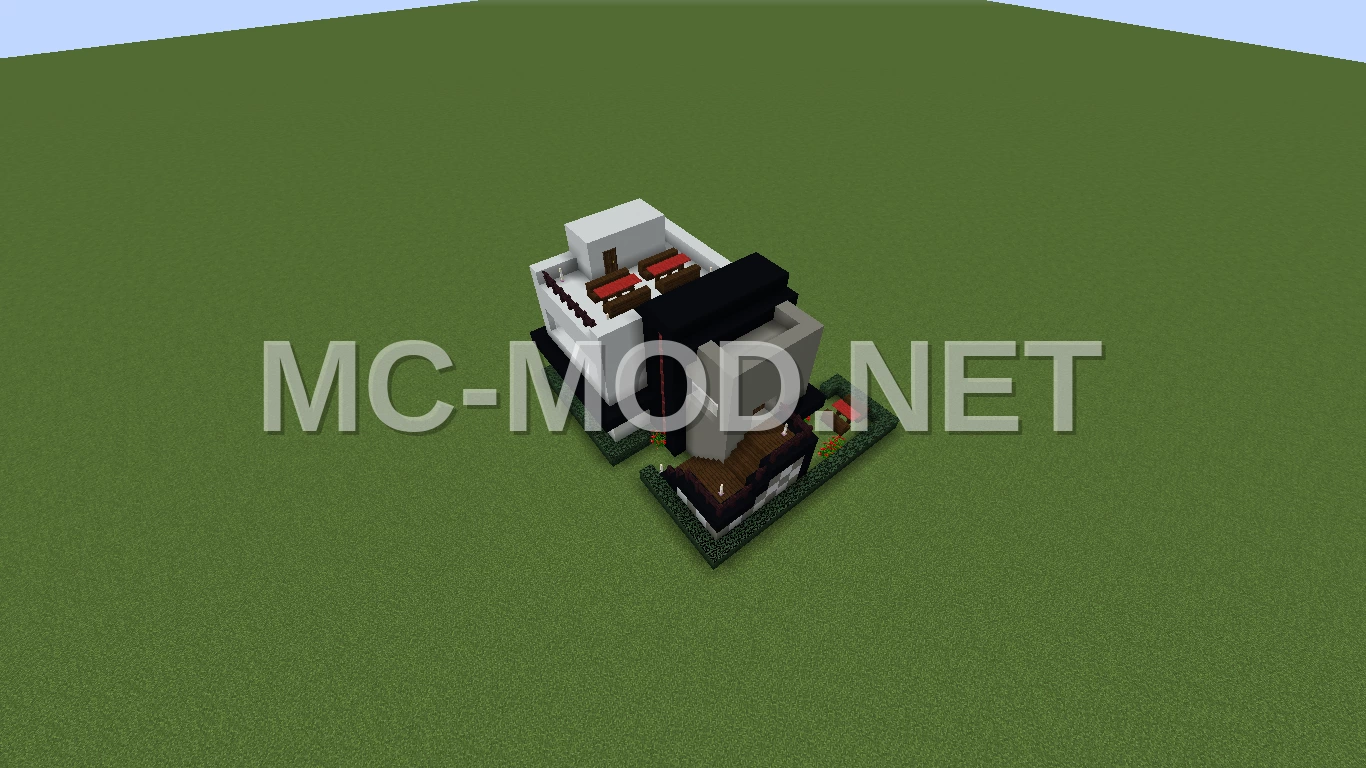 Modern Concrete House With Unique Shape
