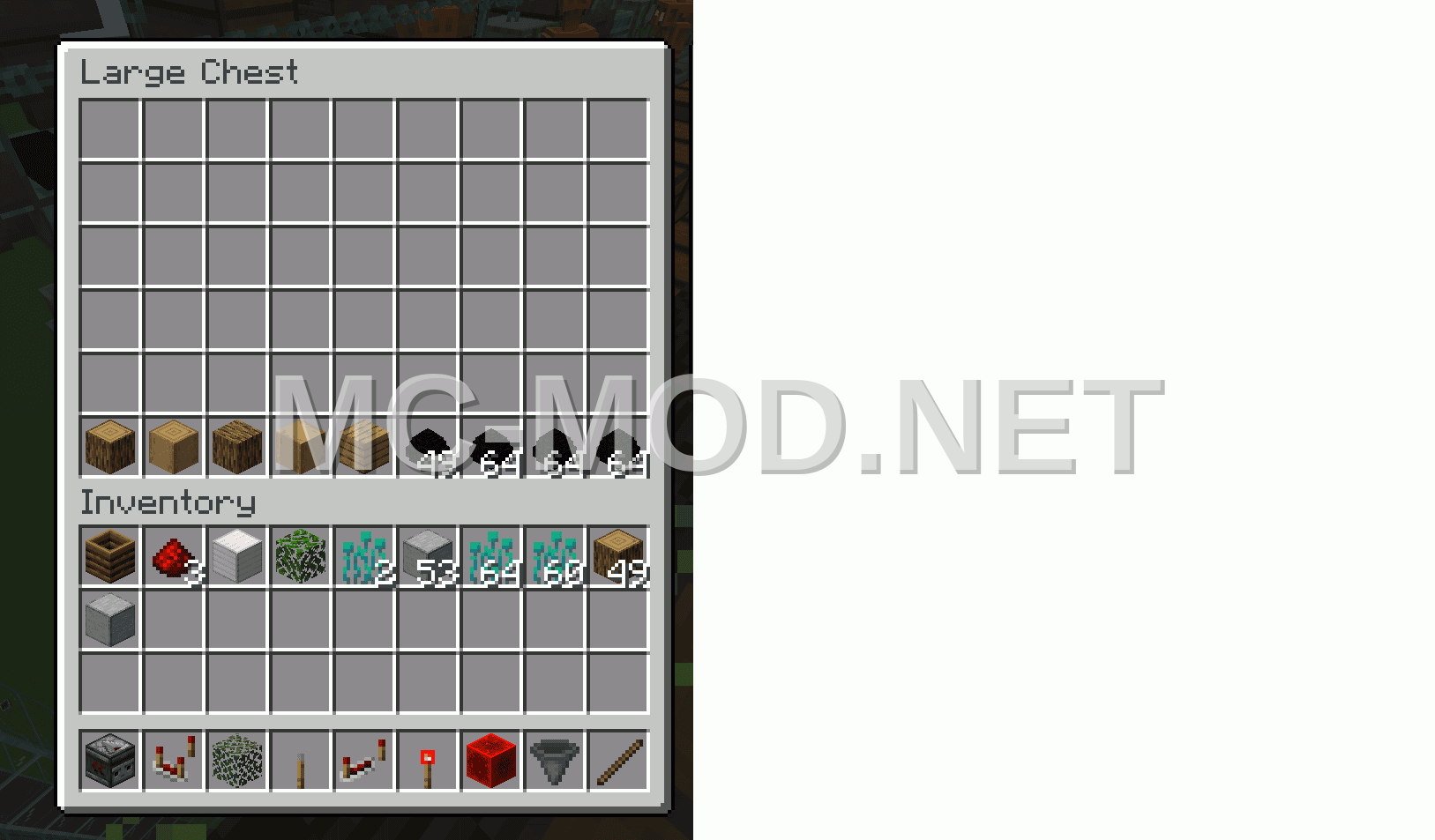 Copper Golem Main Storage System
