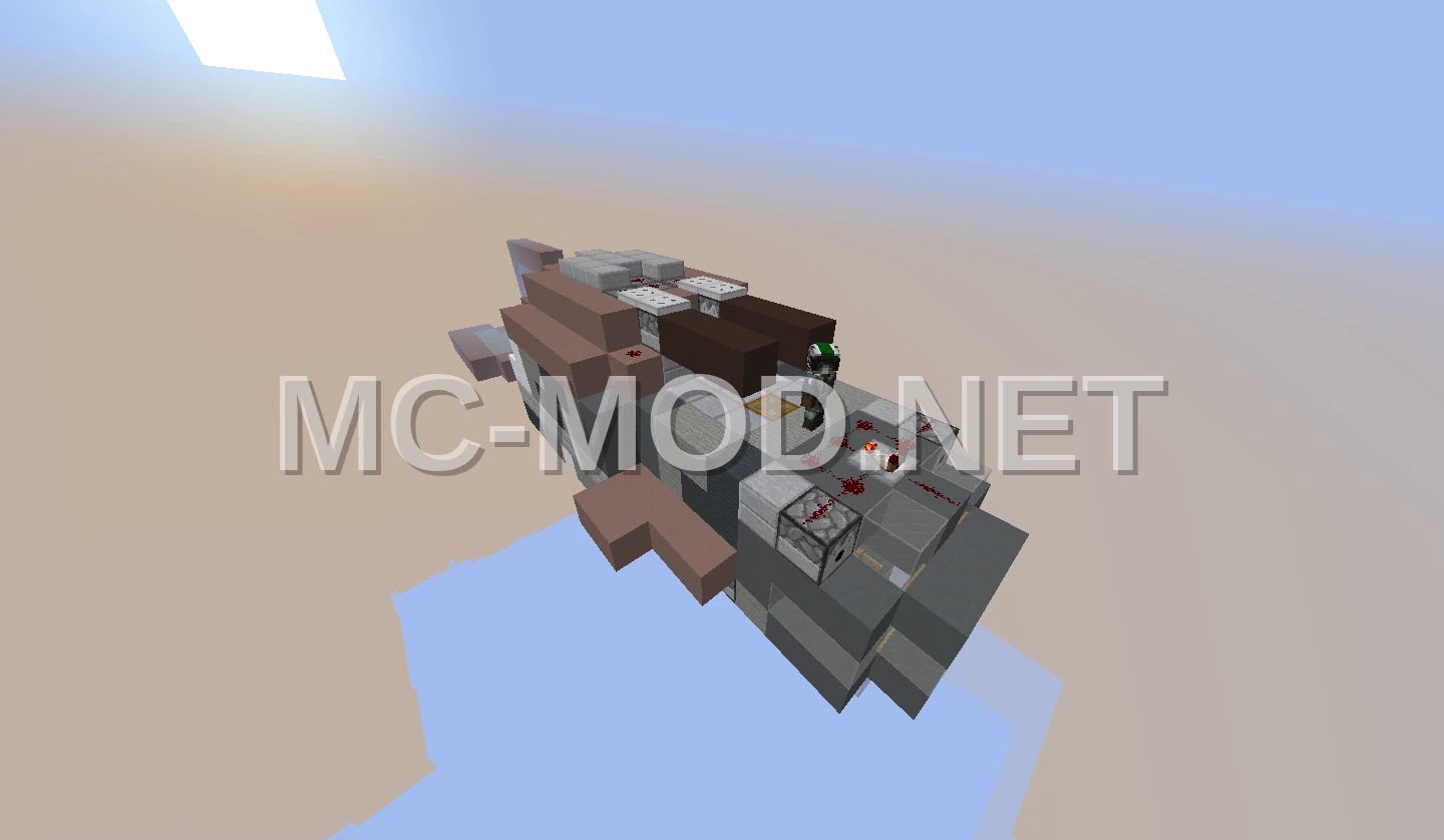 Corvette Tuna Naval Cannon Ship