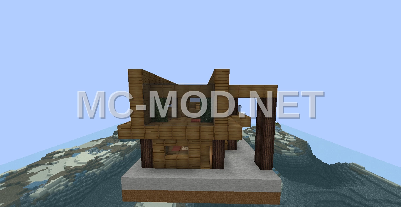 Cozy 12×12 Survival House with Underground Base