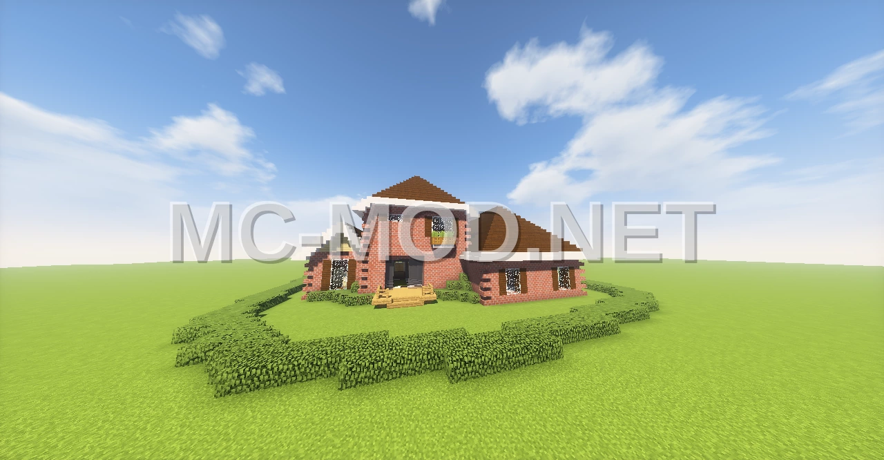 Cozy Brick House Design