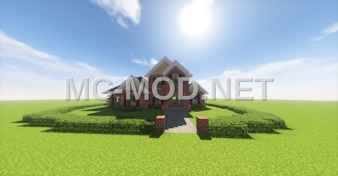 Cozy Brick House Design