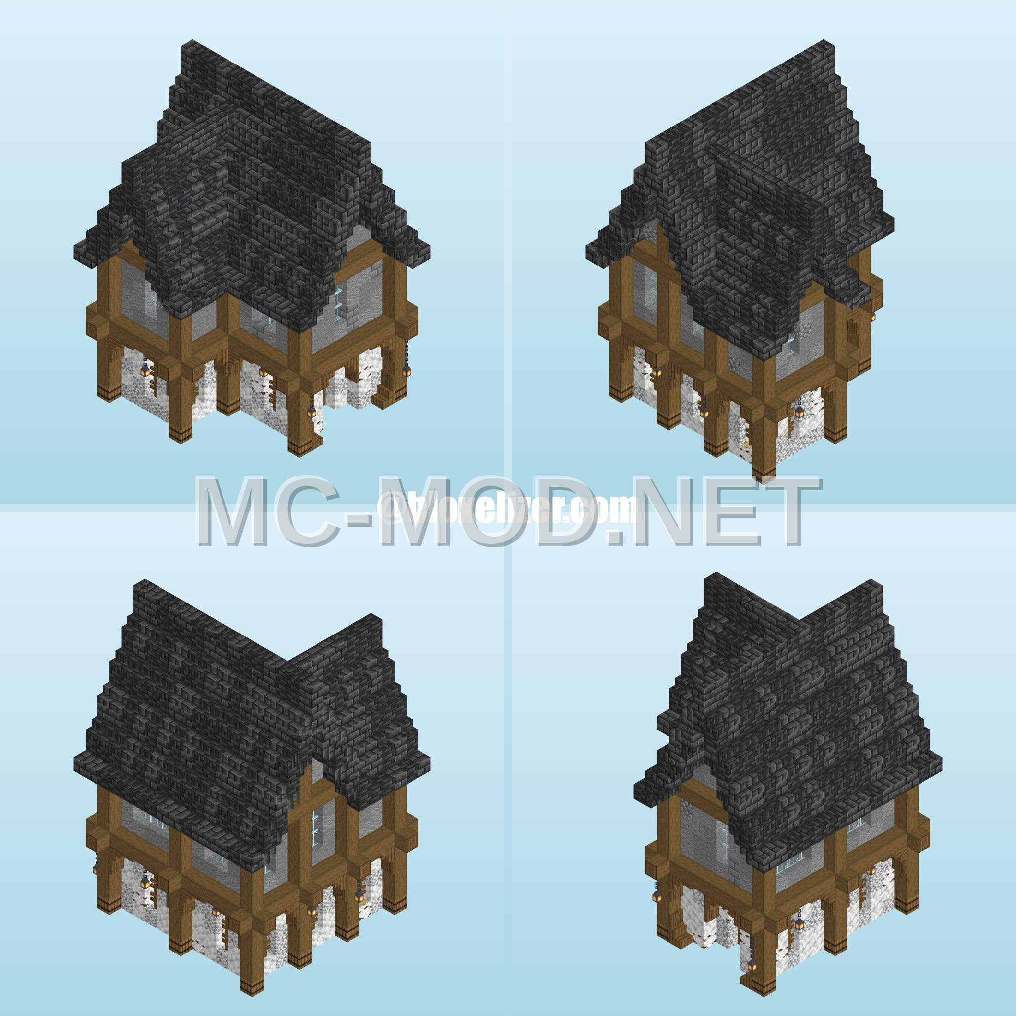 Cozy Medieval Wooden House