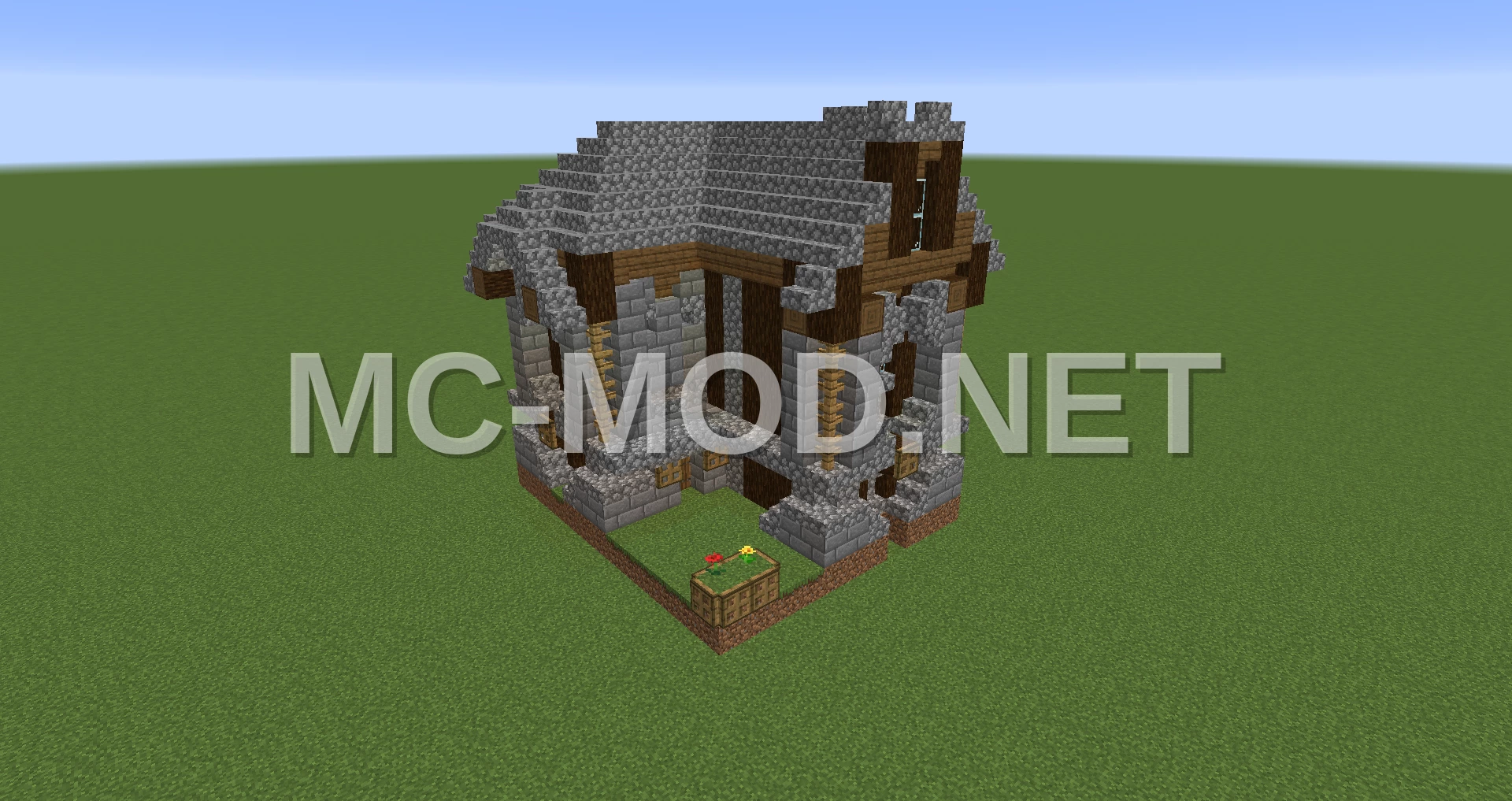 Oak Log Starter House