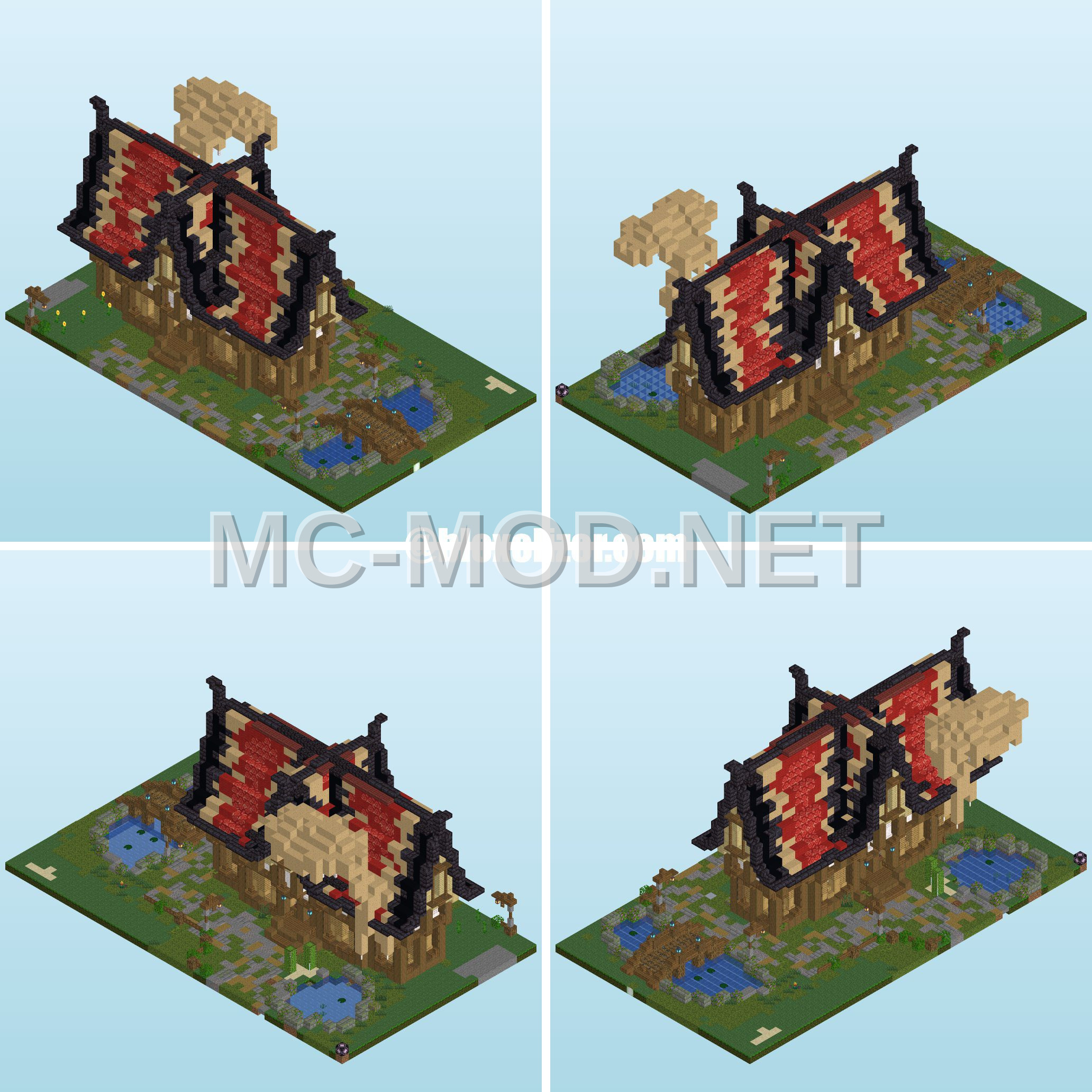 Mossy Spruce Starter House