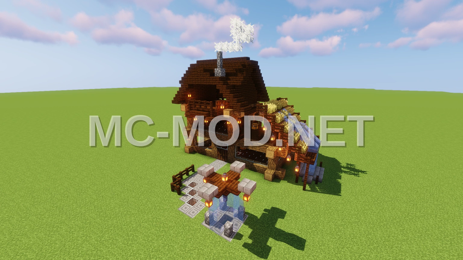 Cozy Wood Home Design