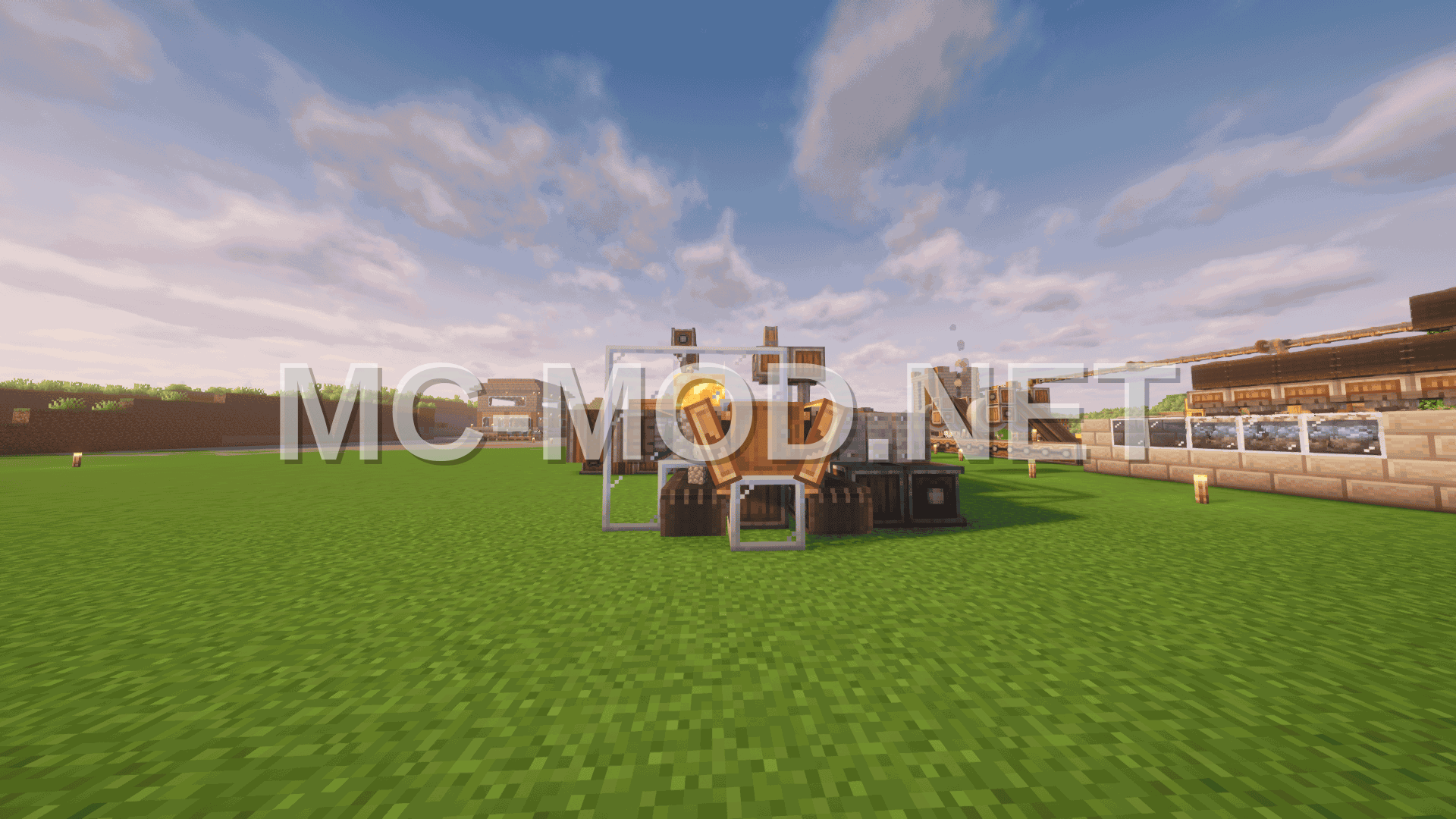 Create Mod Iron Farm – Redstone Mob Farm