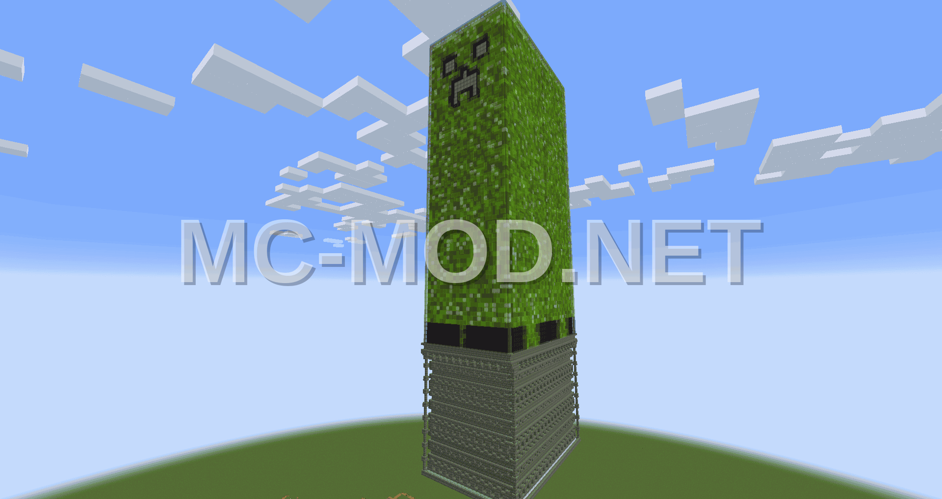 Creeper Farm For Peak Gunpowder Production