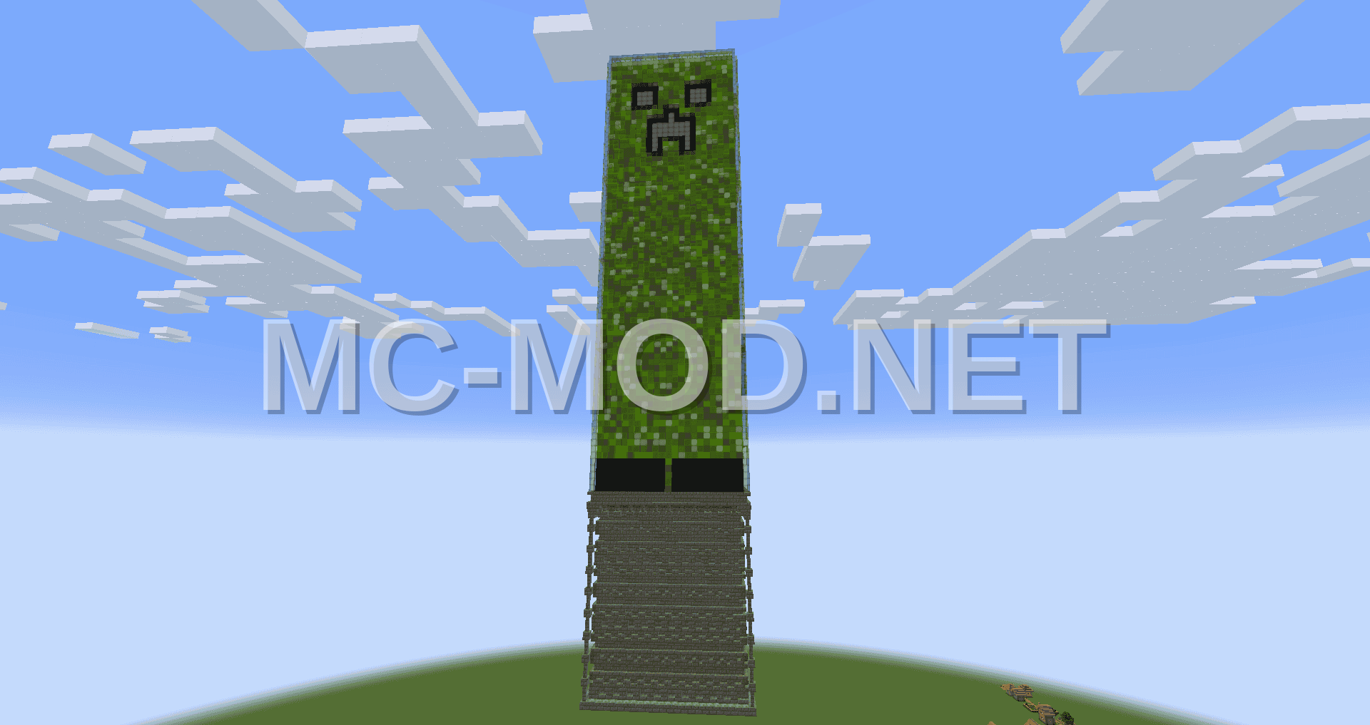 Creeper Farm For Peak Gunpowder Production