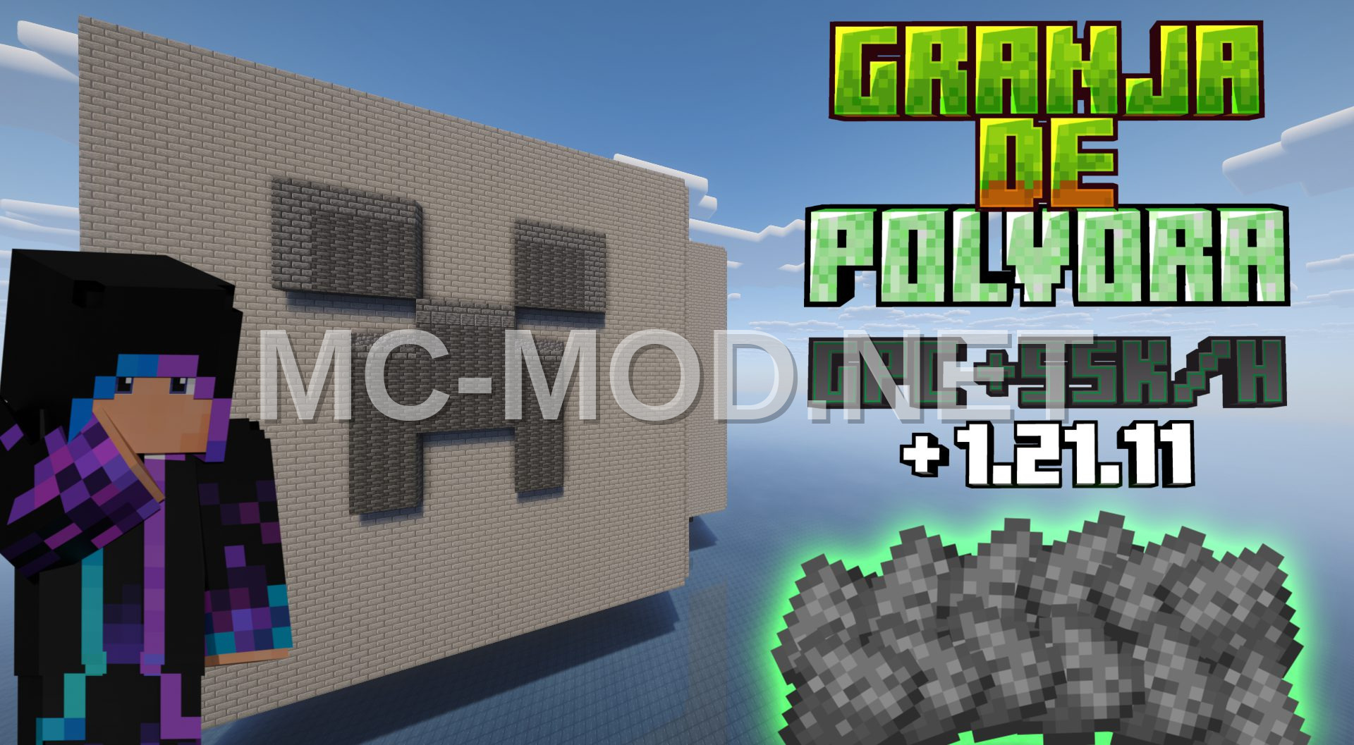Creeper Powder Farm – 55k/hr