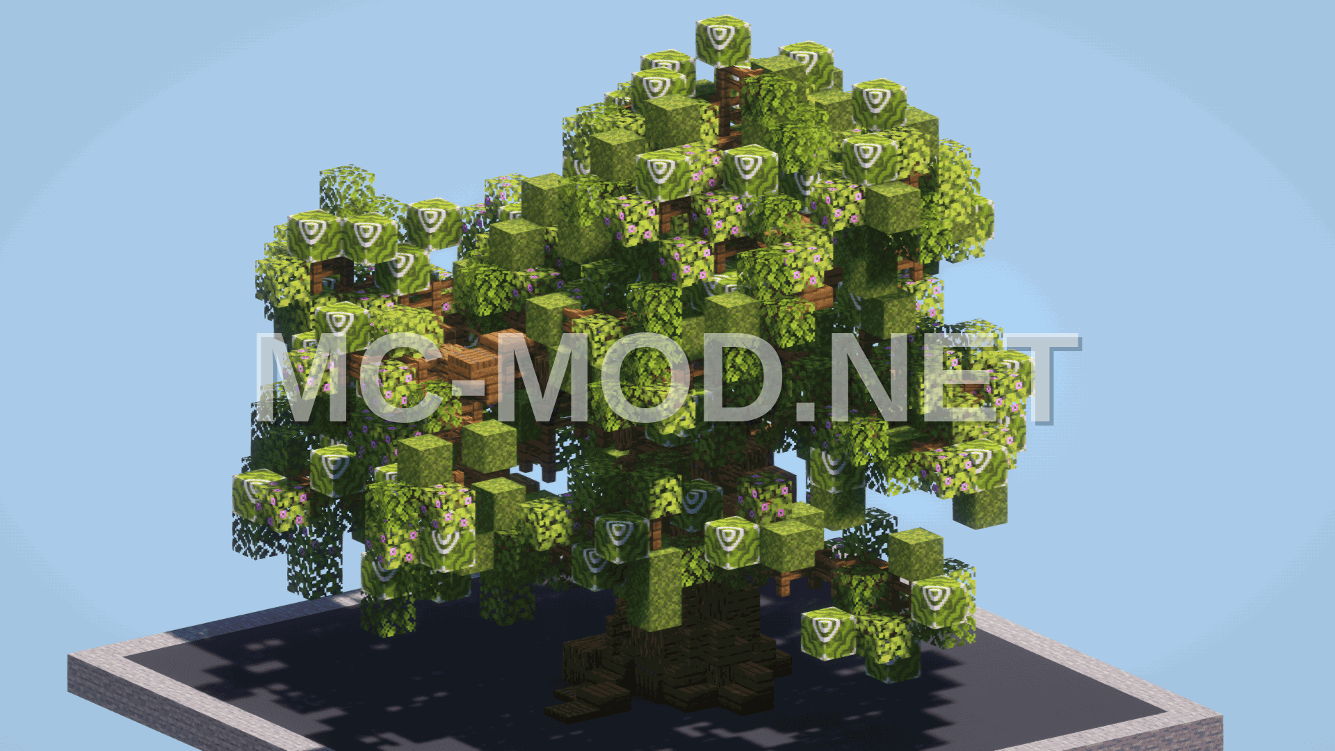 Custom Azalea Tree Structure