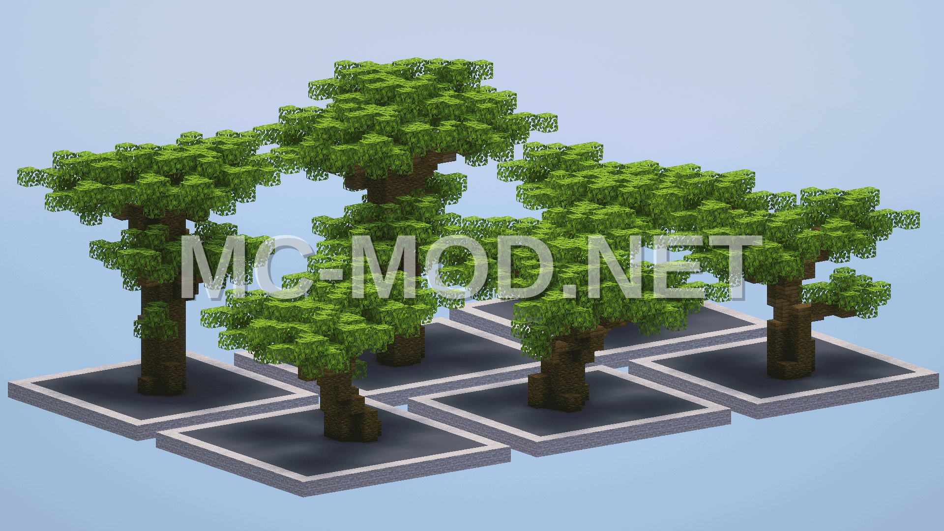 Custom Jungle Trees Pack