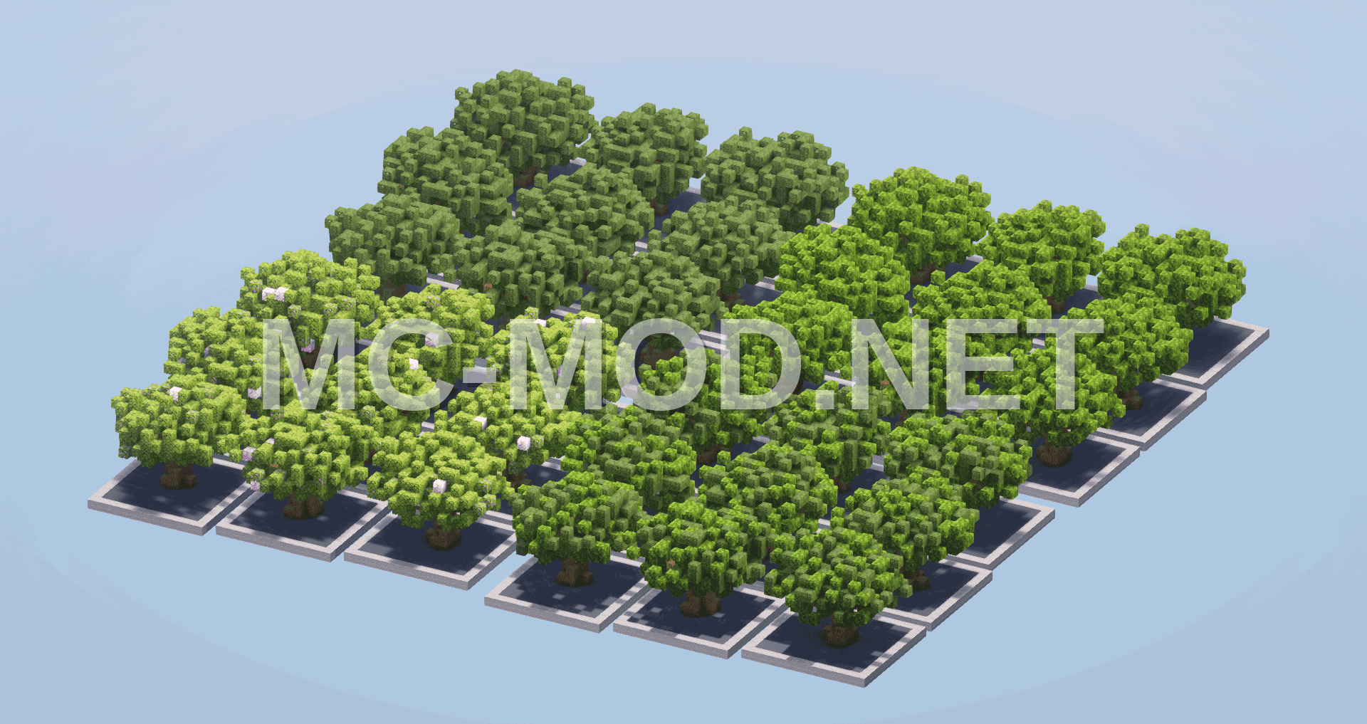 Custom Oak Leaf Trees