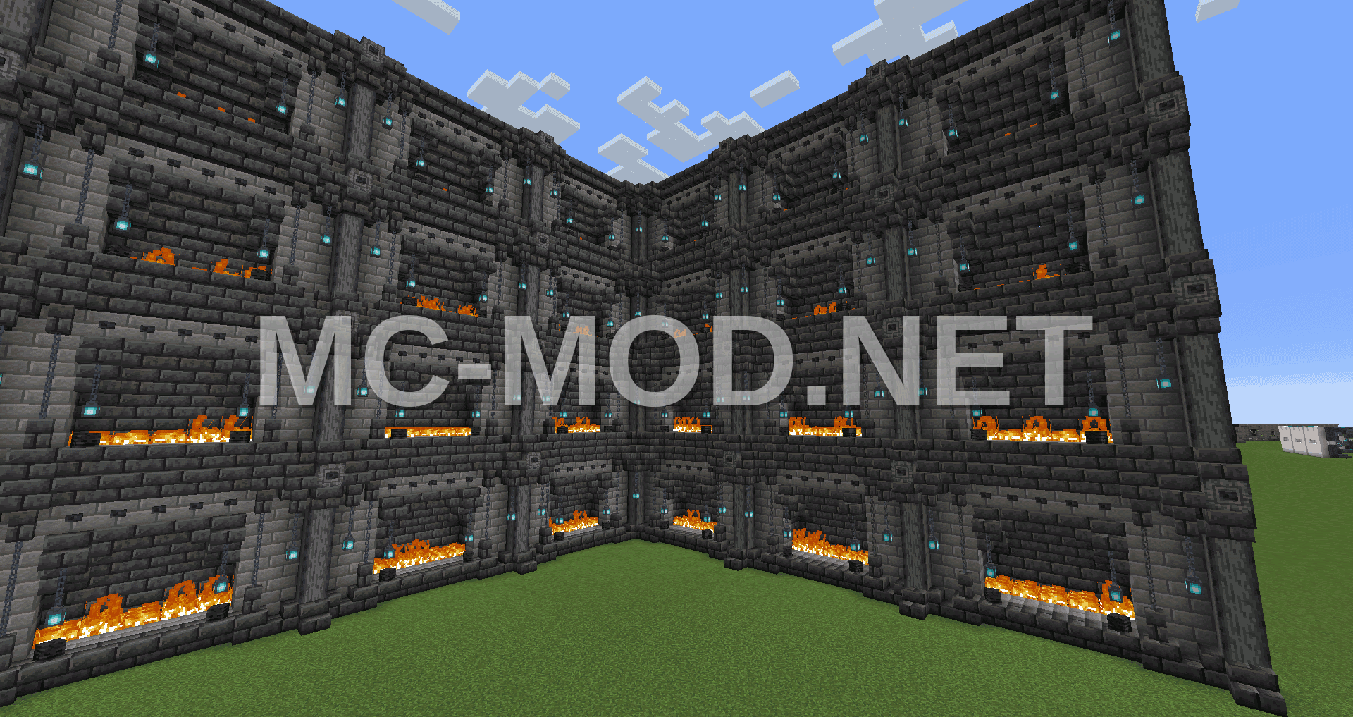 Dark Fortress Wall Designs