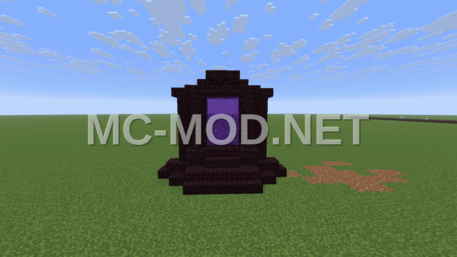 Dark Nether Portal Decoration