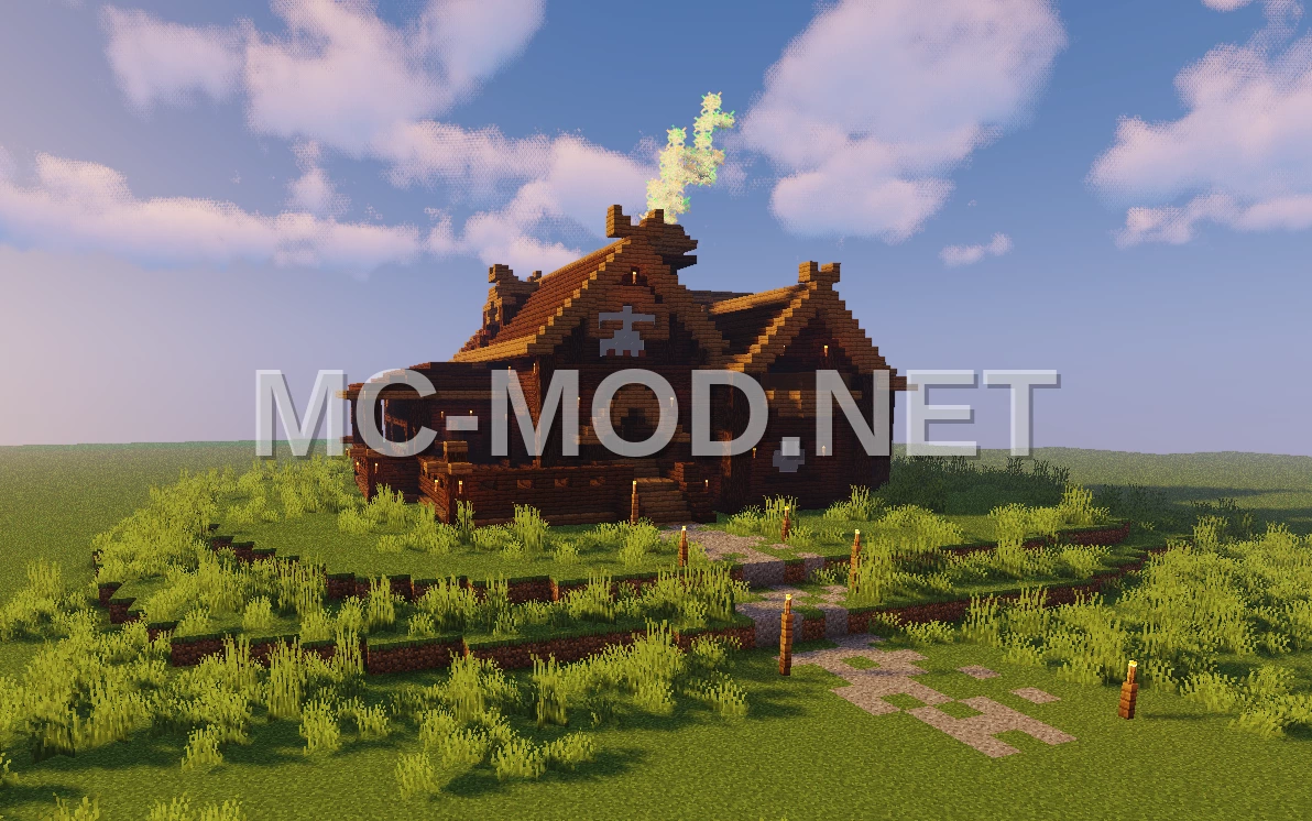 Dark Oak Mansion 1.8+ Compatible
