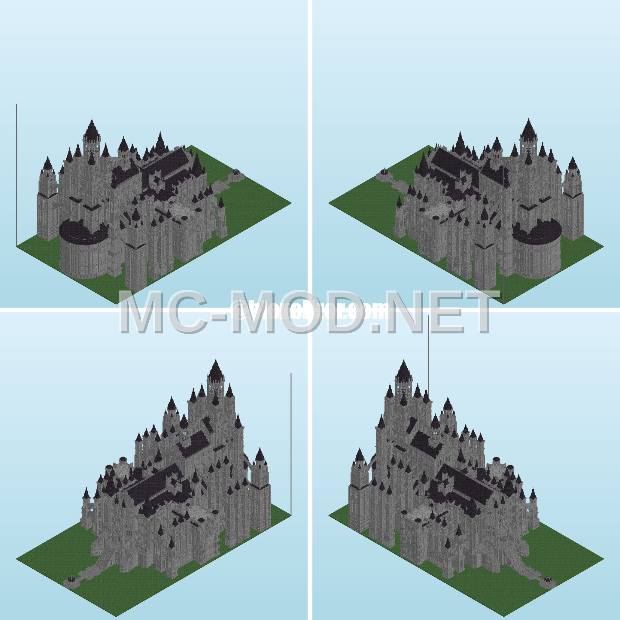 Dark Souls Anor Londo Castle Structure