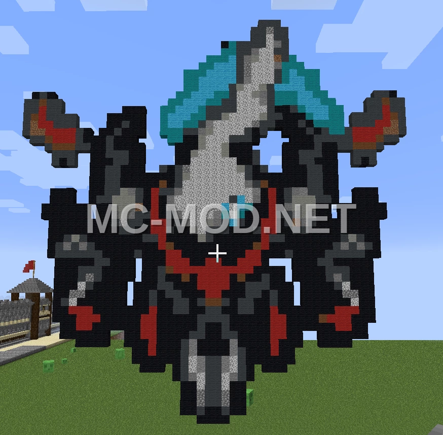 Darkrai Pixel Art Build