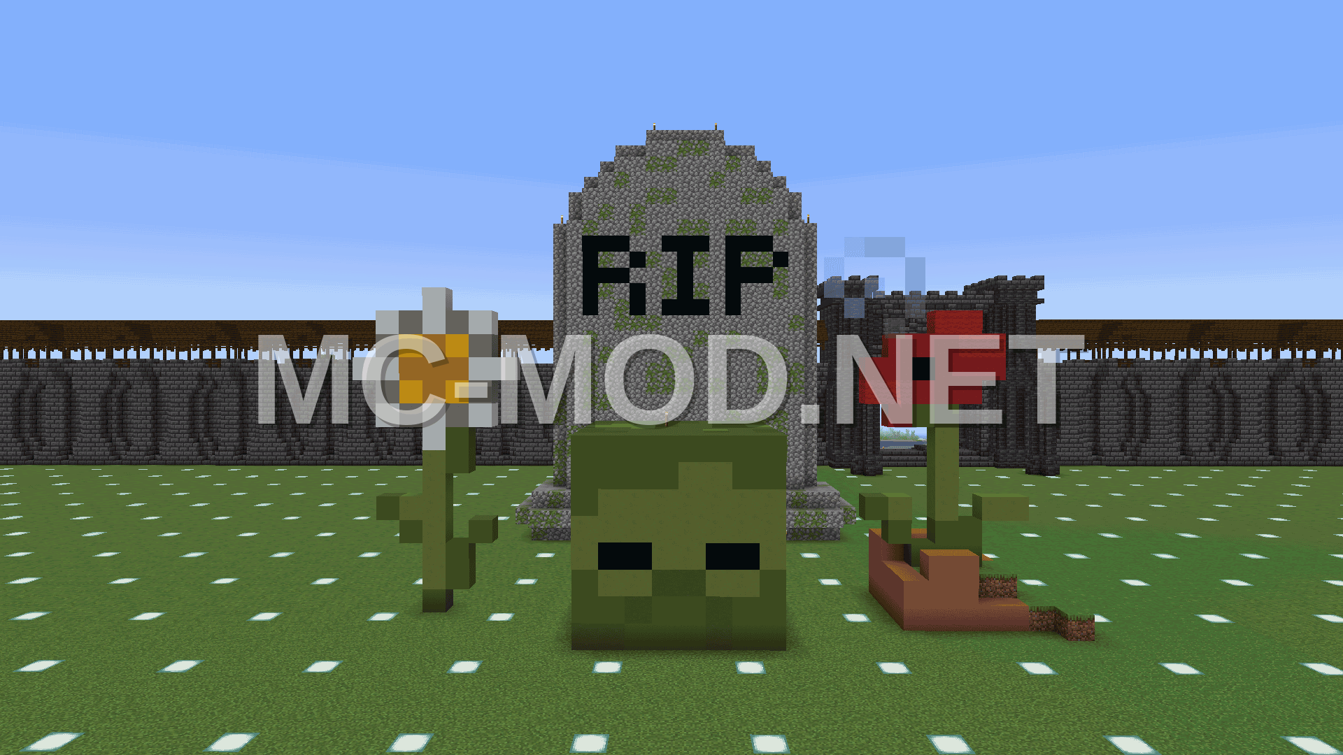 Zombie Farm Decoration Tomb