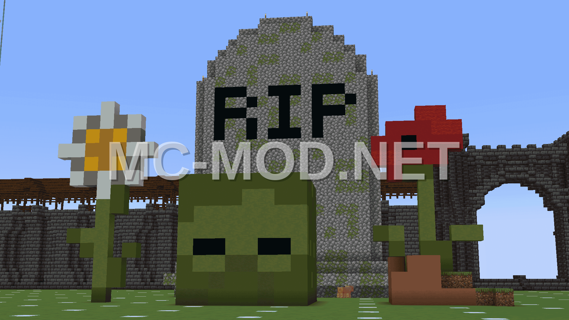 Zombie Farm Decoration Tomb