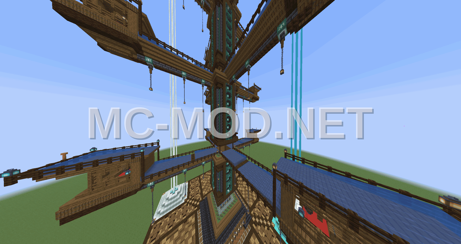 Decorated Iron Farm With Auto Storage