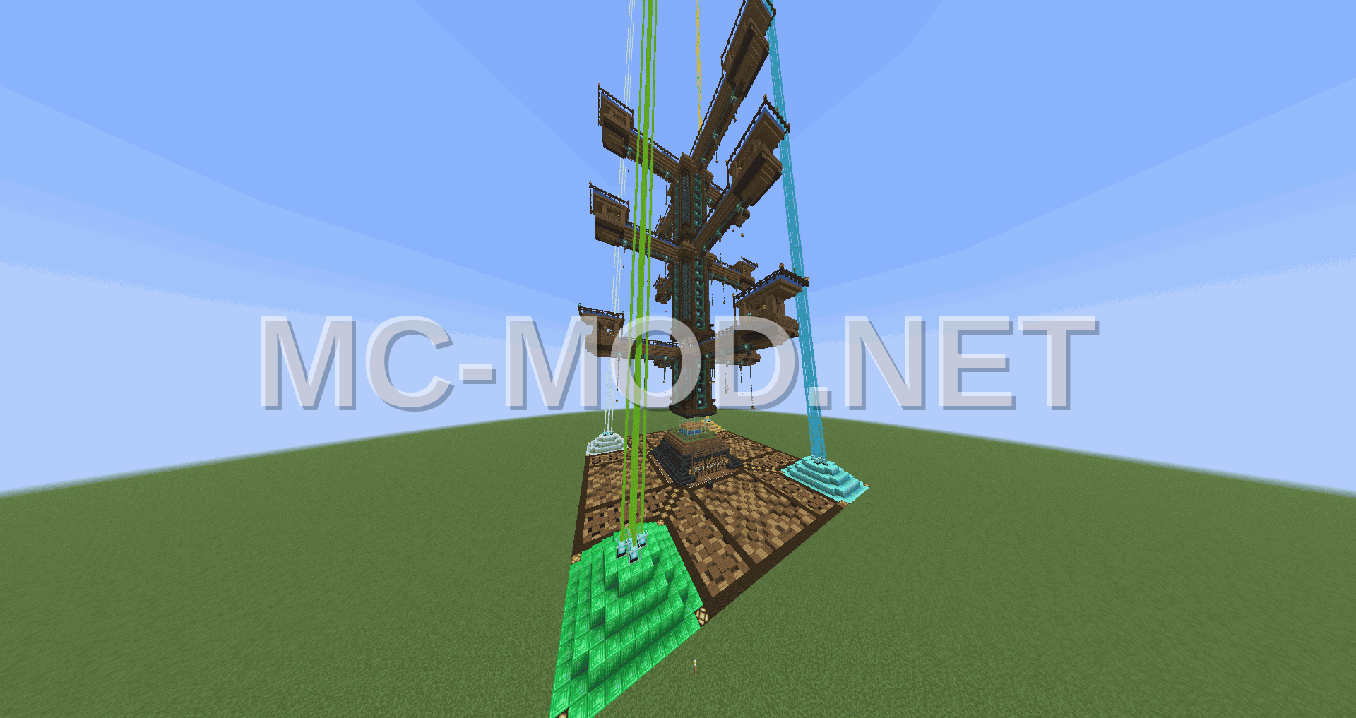 Decorated Iron Farm With Auto Storage