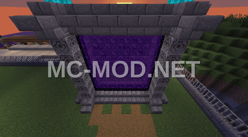 Decorated Nether Portal 6×6