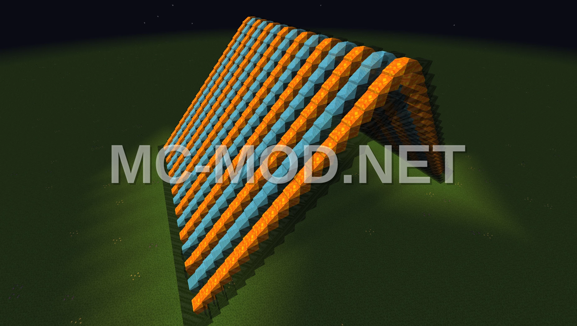 Decorative Lava and Water Fall