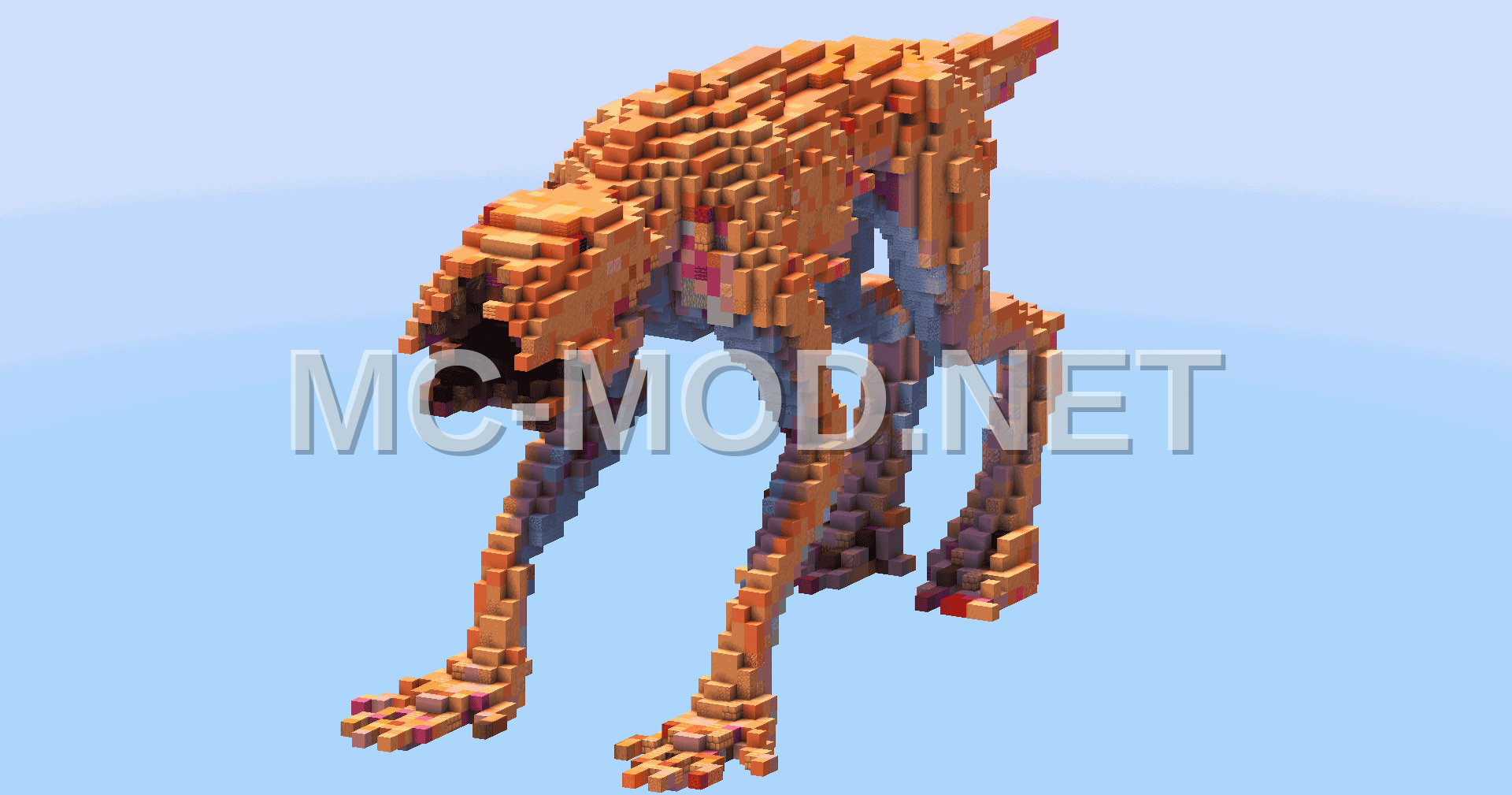 Demodog Creature Sculpture