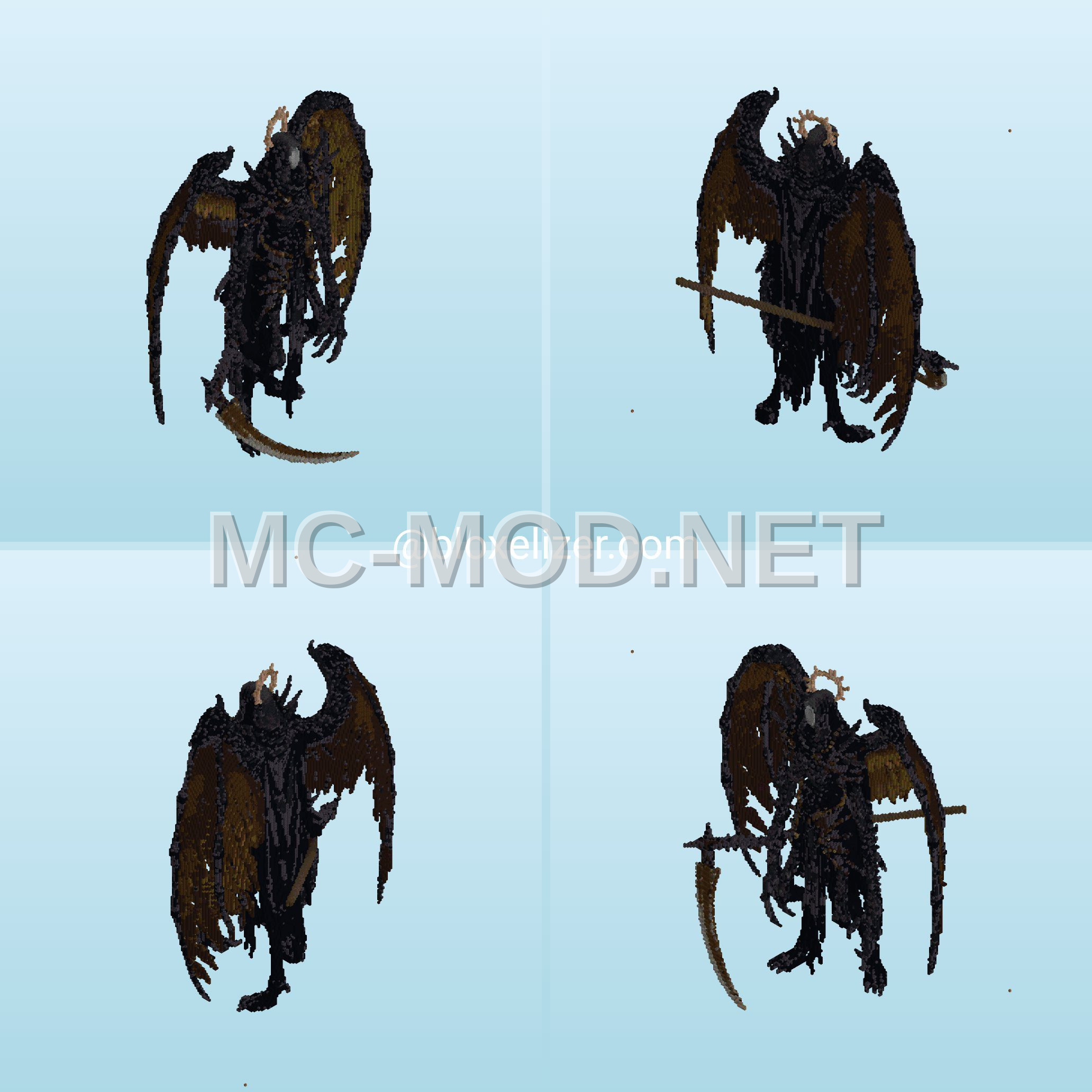 Demon Angel Statue