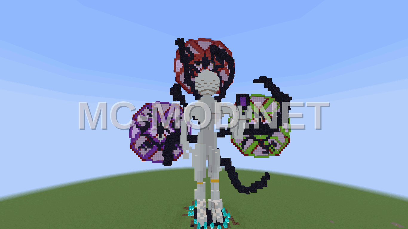 Demonic Tentacle Statue with Portal