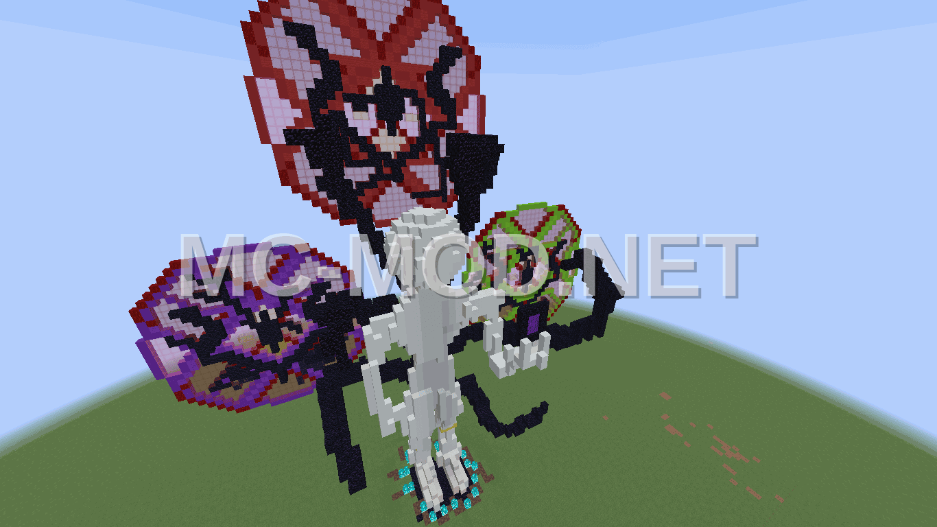 Demonic Tentacle Statue with Portal