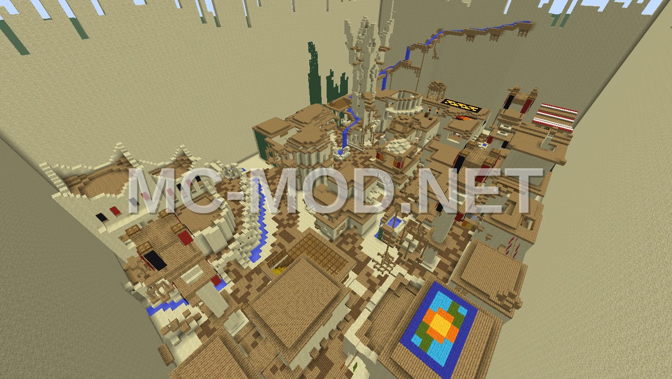 Desert Rooftop PVP Arena